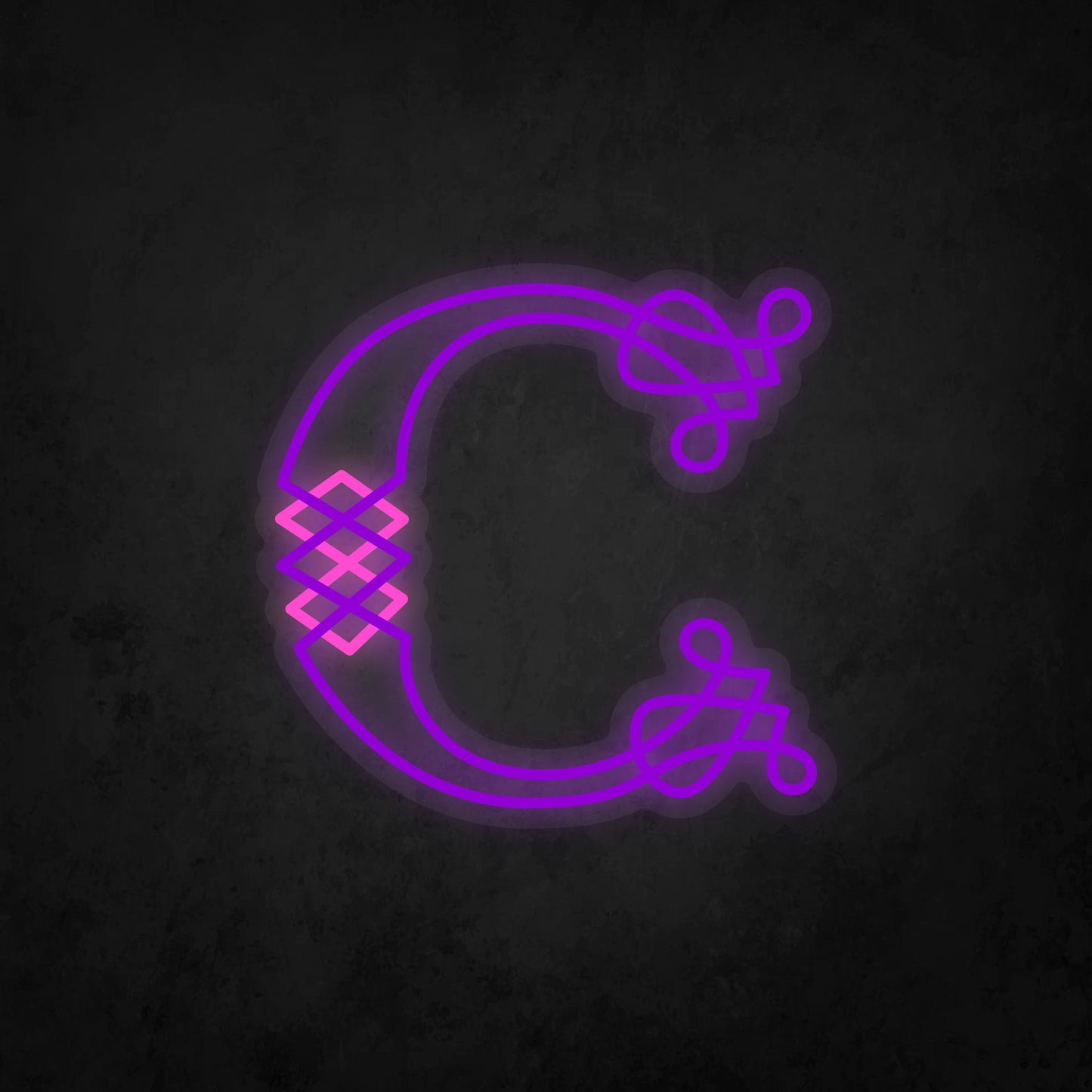 LED Neon Sign - Initial C Special