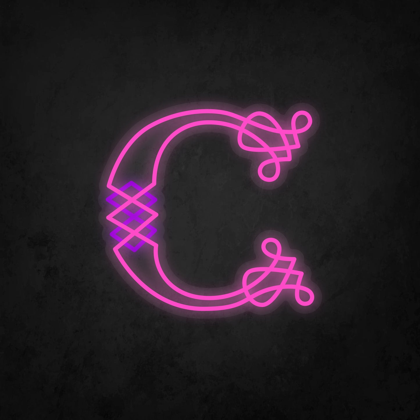 LED Neon Sign - Initial C Special