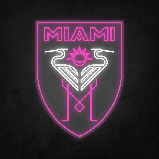 LED Neon Sign - Inter Miami CF