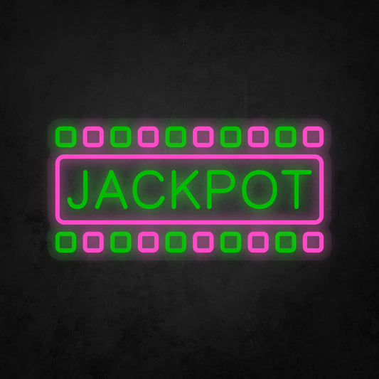LED Neon Sign - JACKPOT