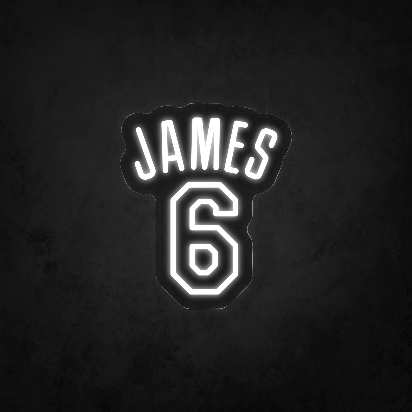 LED Neon Sign - JAMES 6