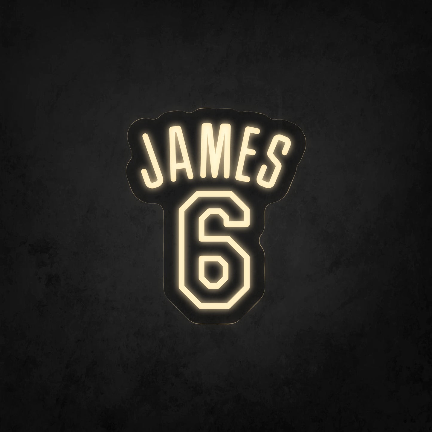 LED Neon Sign - JAMES 6