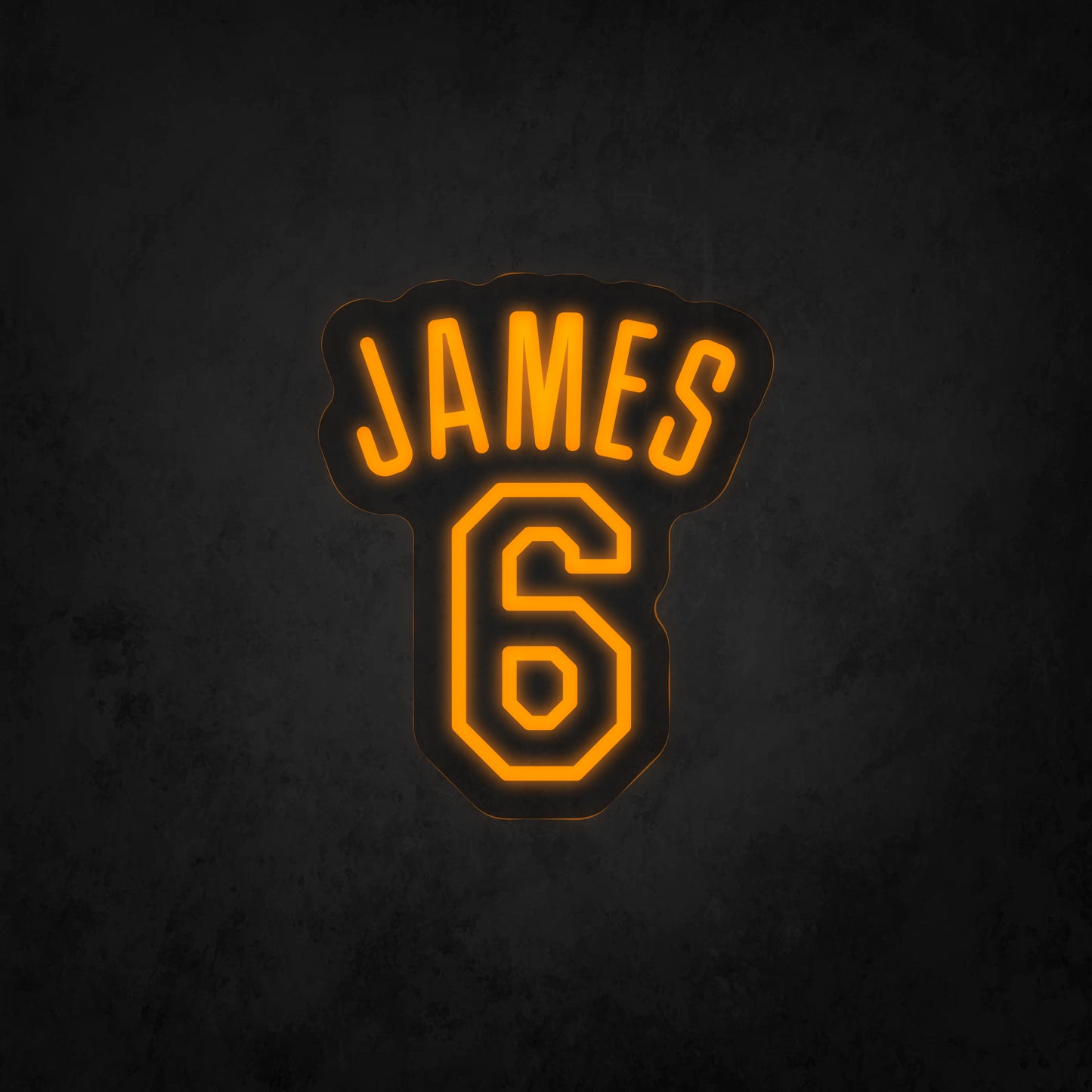 LED Neon Sign - JAMES 6