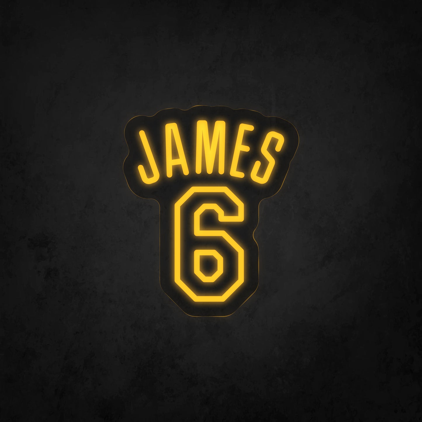 LED Neon Sign - JAMES 6