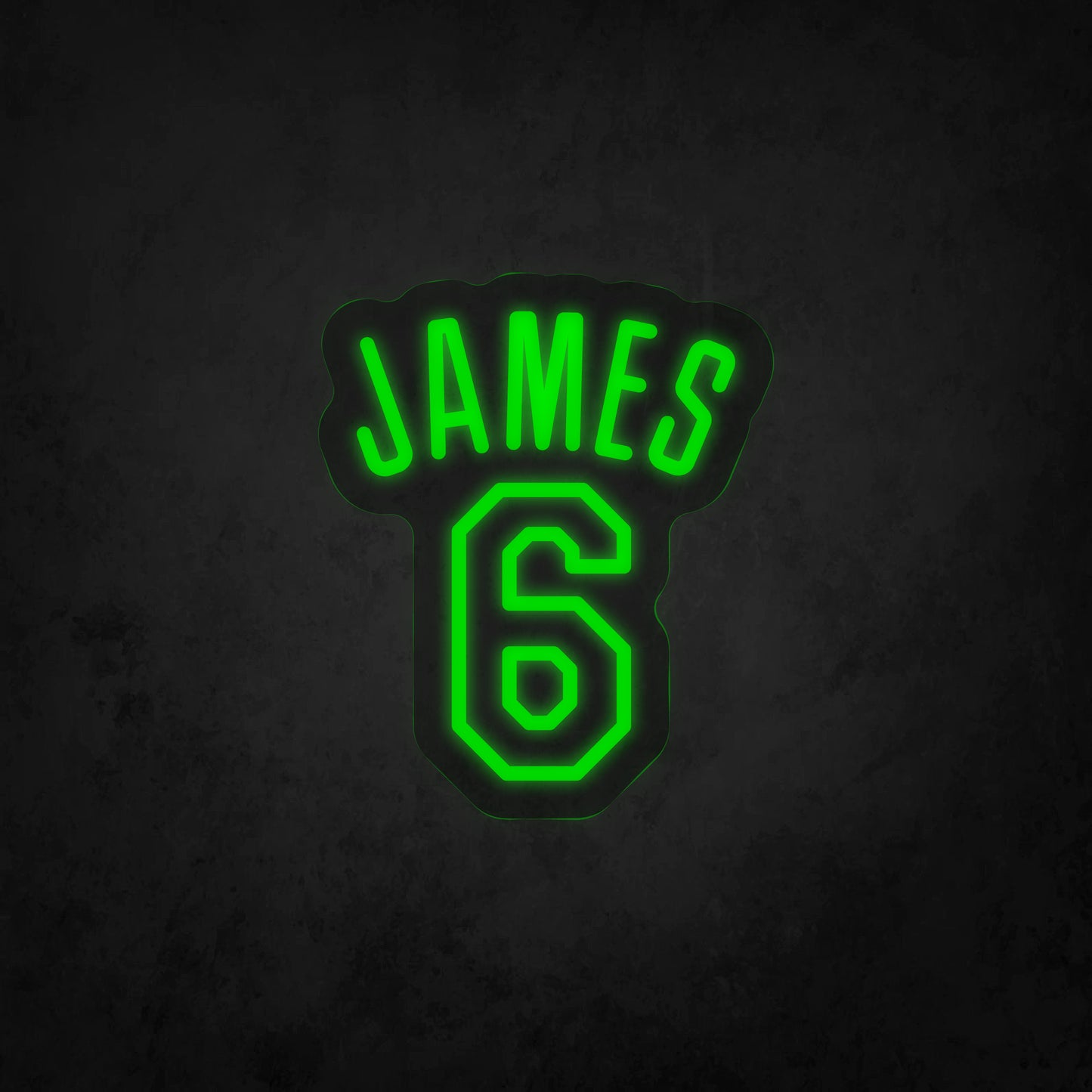 LED Neon Sign - JAMES 6