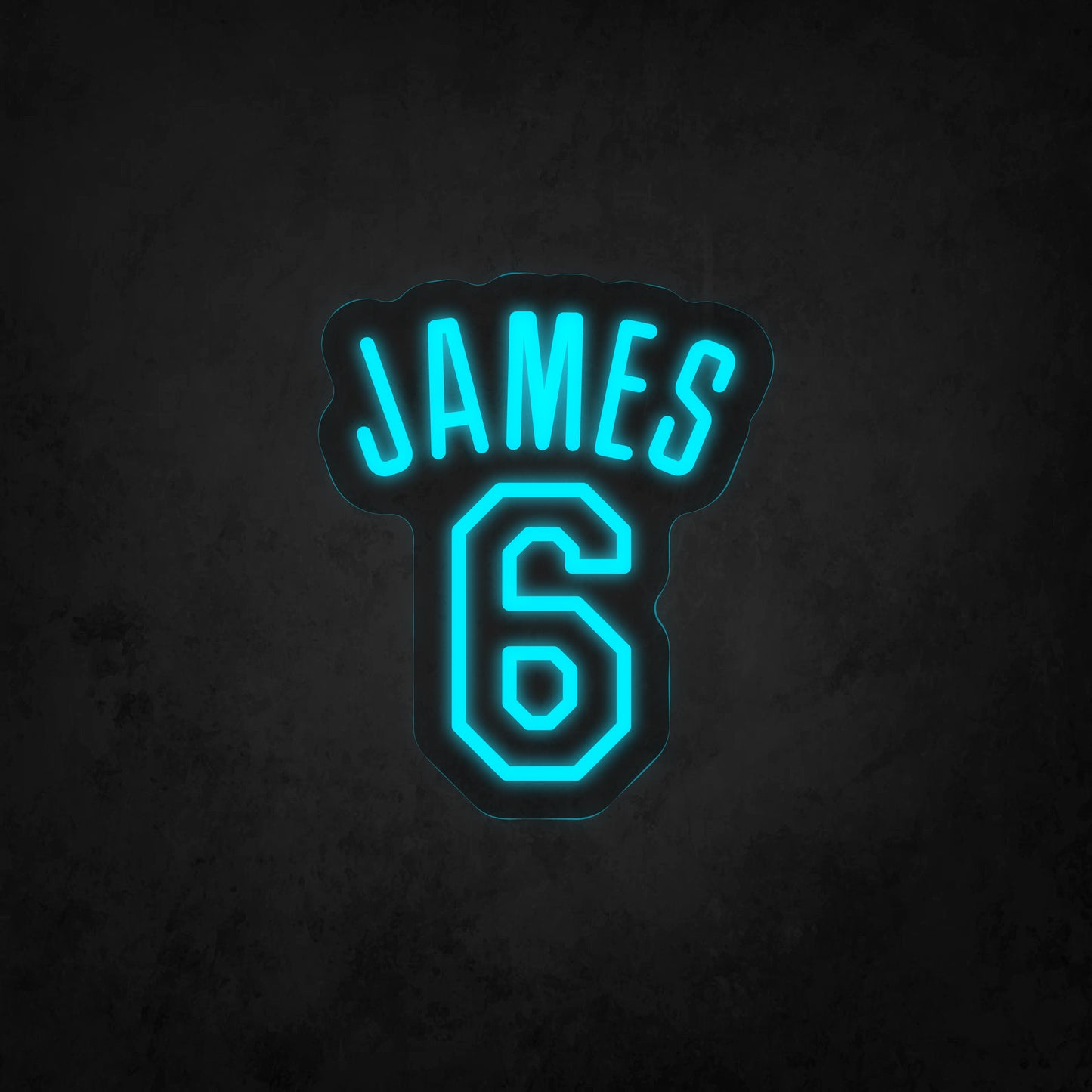 LED Neon Sign - JAMES 6