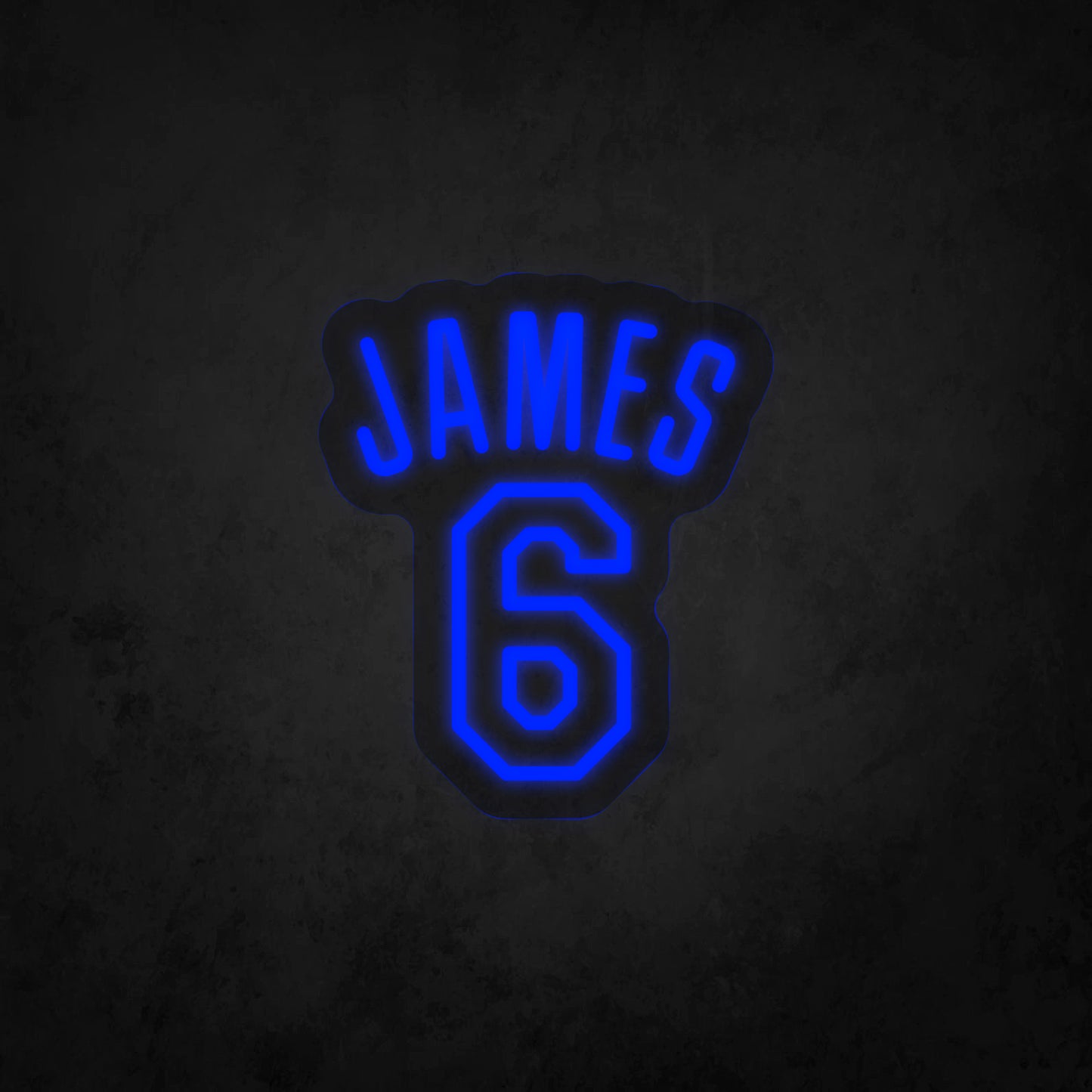 LED Neon Sign - JAMES 6