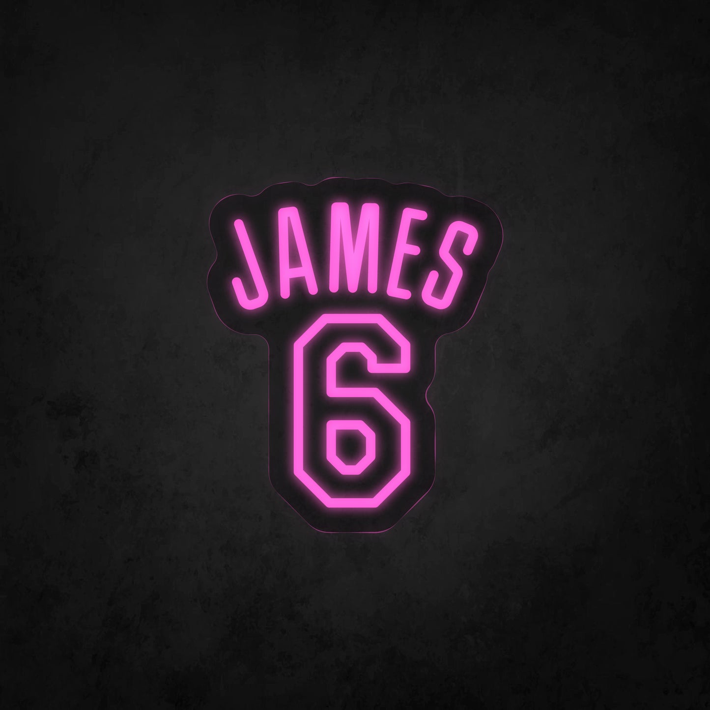 LED Neon Sign - JAMES 6