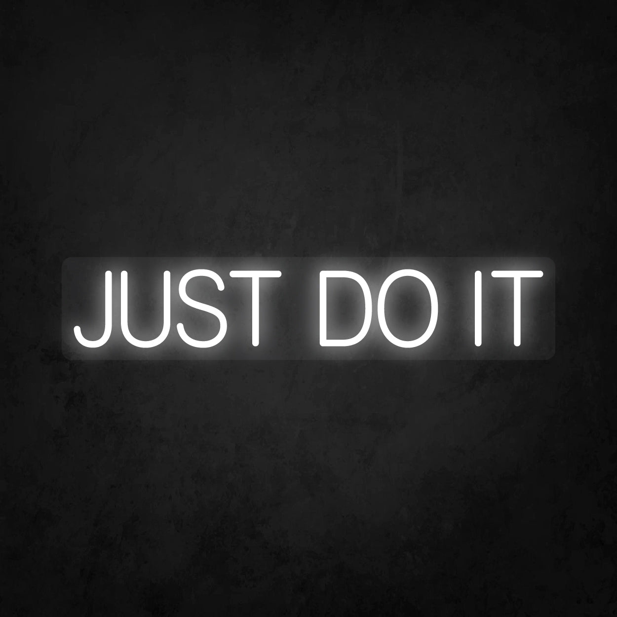 LED Neon Sign - JUST DO IT Box