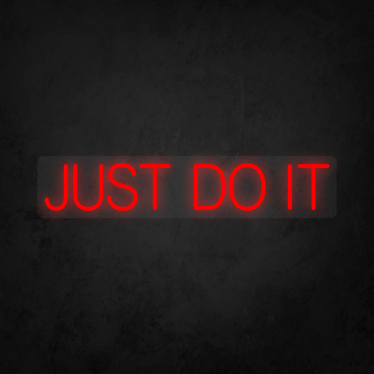 LED Neon Sign - JUST DO IT Box