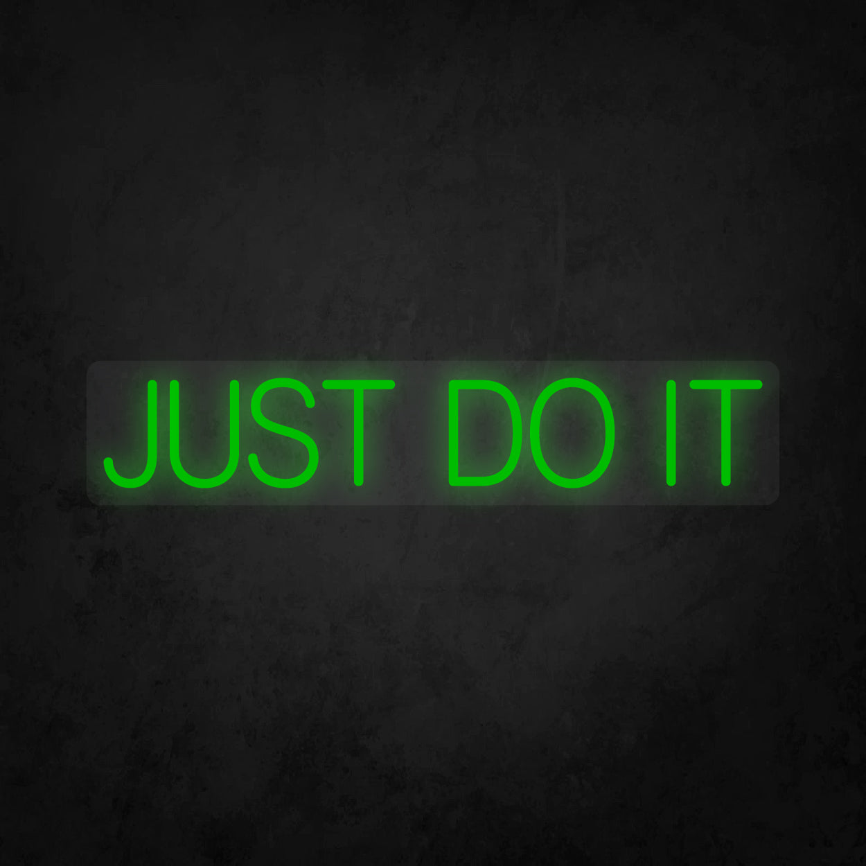 LED Neon Sign - JUST DO IT Box
