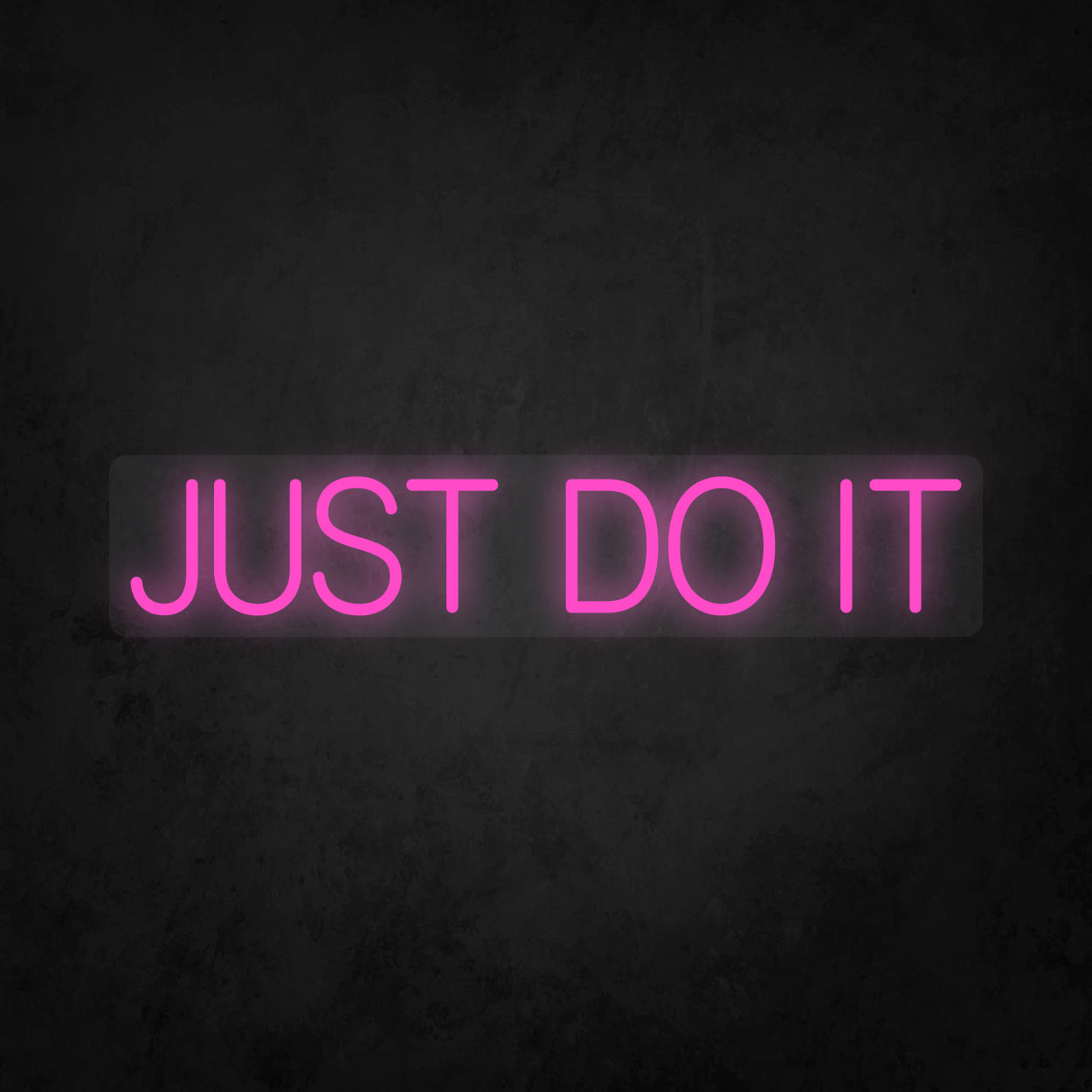 LED Neon Sign - JUST DO IT Box