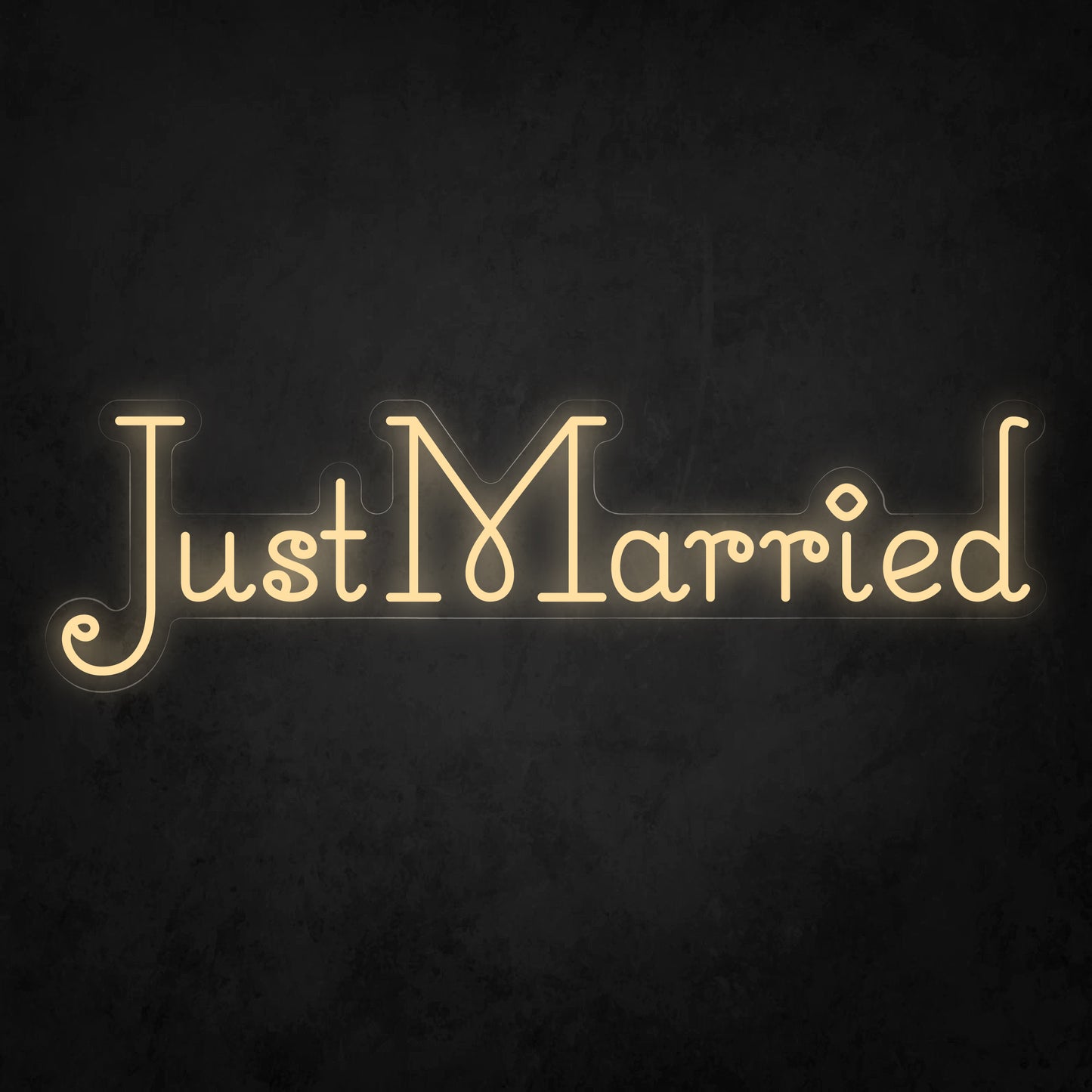 LED Neon Sign - Just Married