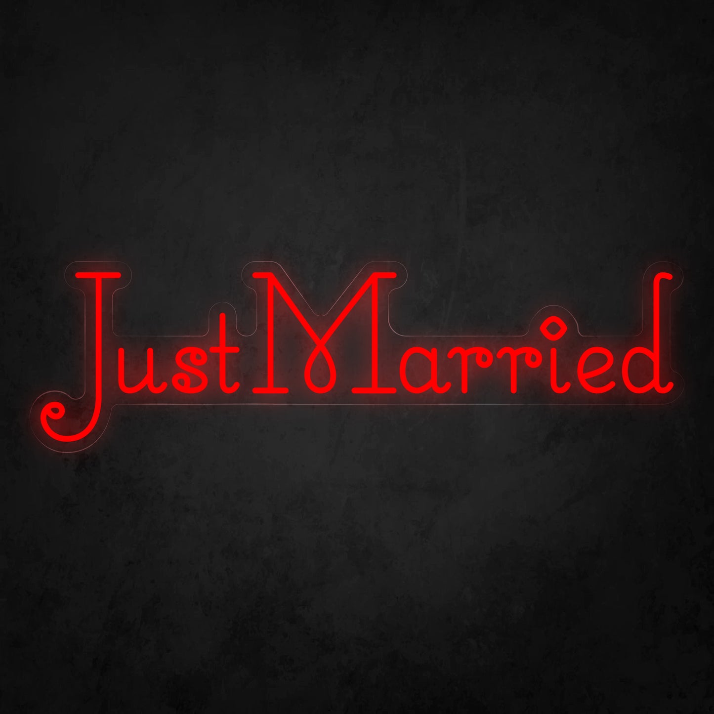 LED Neon Sign - Just Married