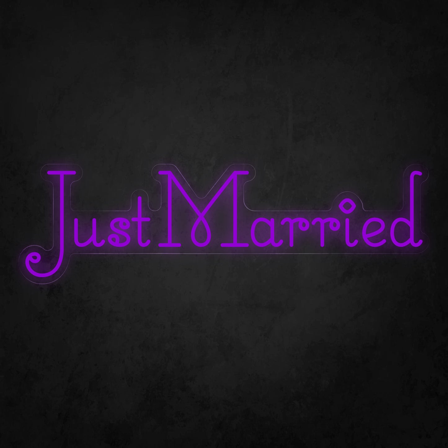 LED Neon Sign - Just Married