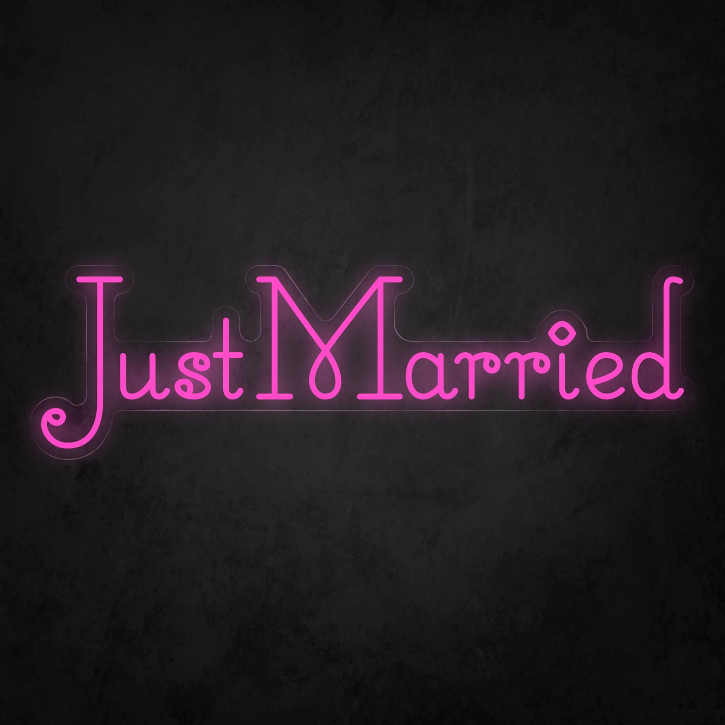 LED Neon Sign - Just Married