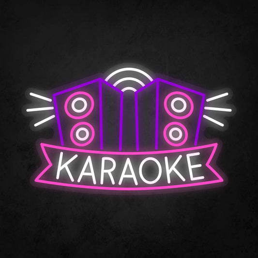 LED Neon Sign - KARAOKE