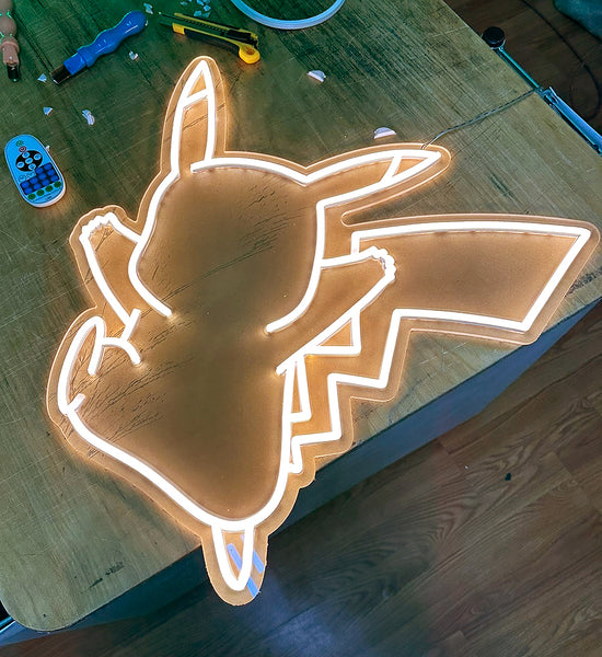 LED Neon Sign - Pikachu