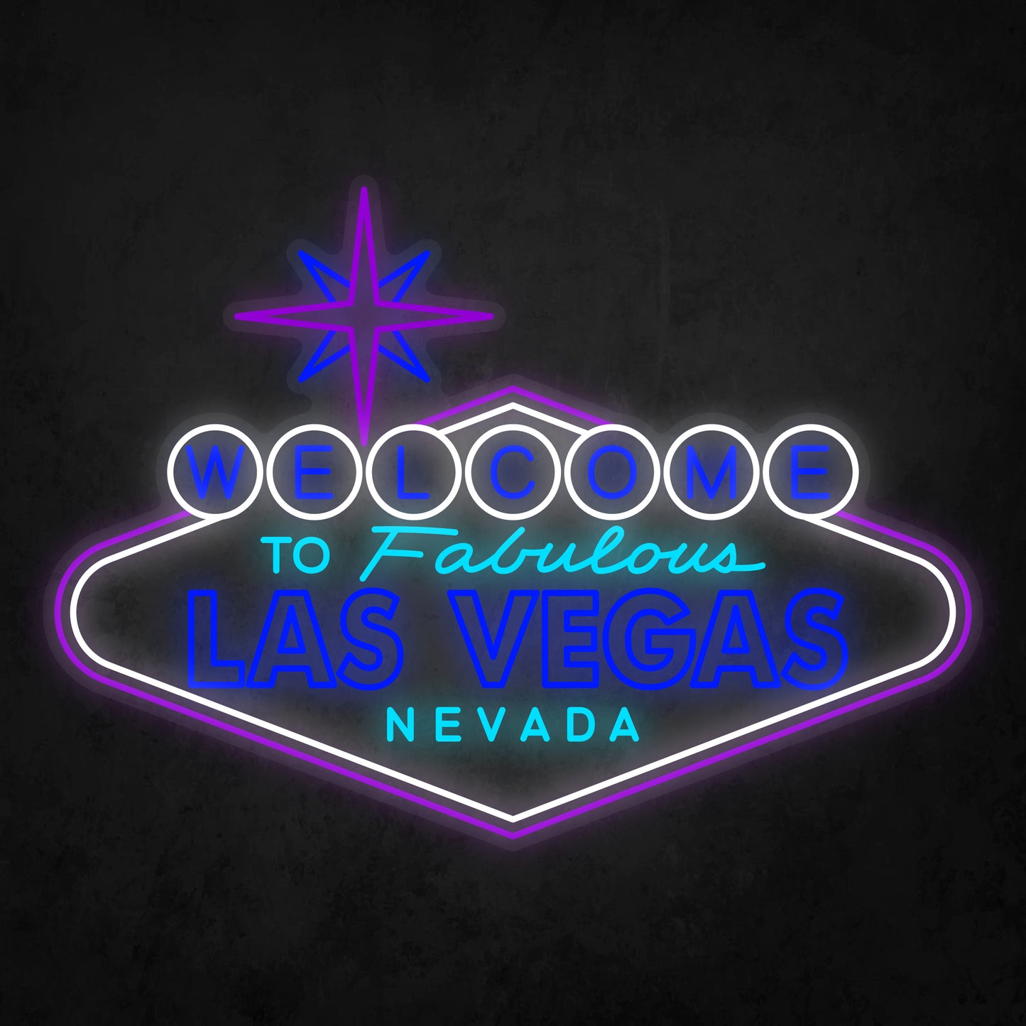 LED Neon Sign - Las Vegas