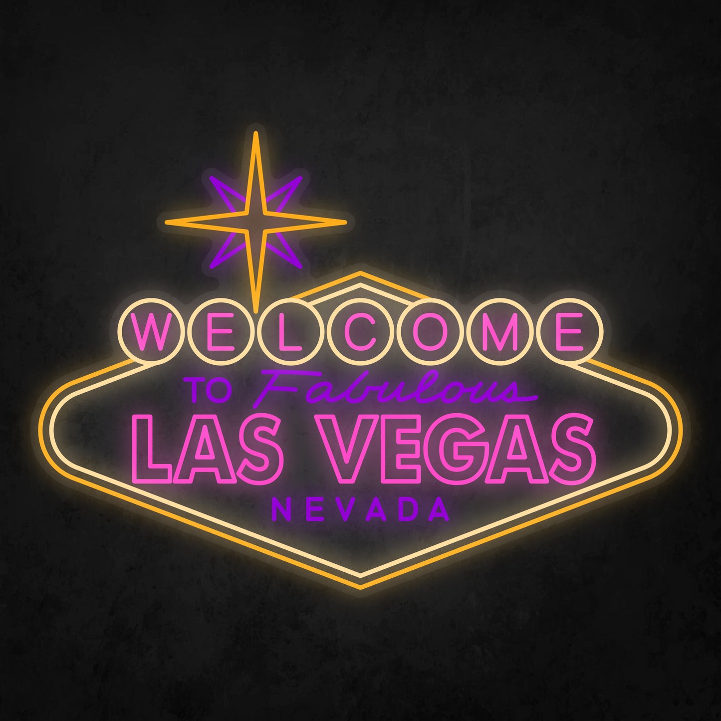 LED Neon Sign - Las Vegas