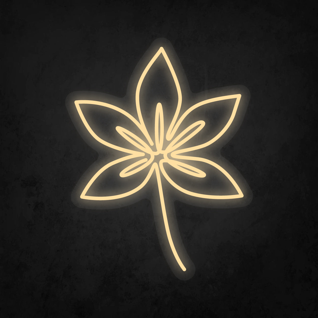 LED Neon Sign - Leaf