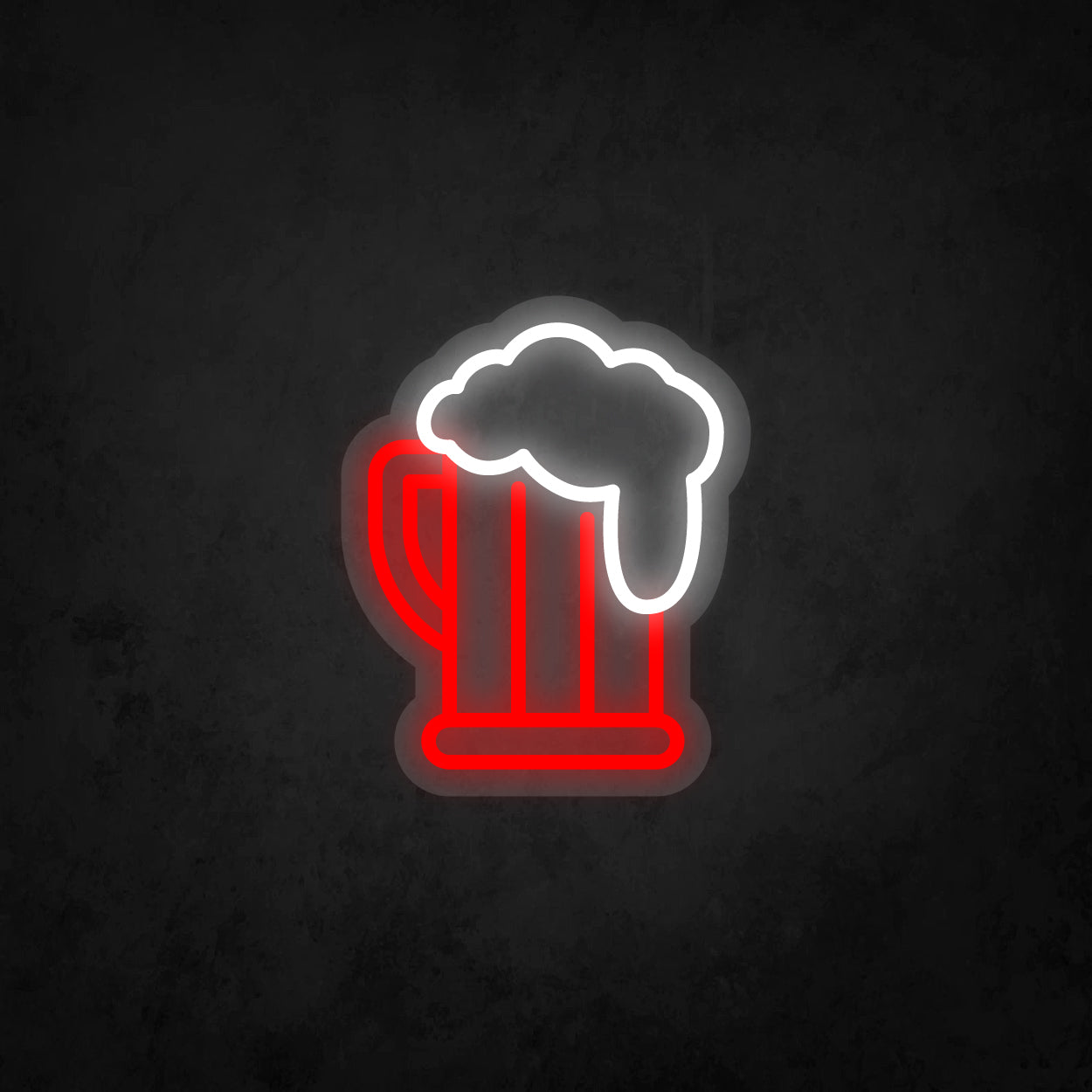 LED Neon Sign - Left Handle Beer
