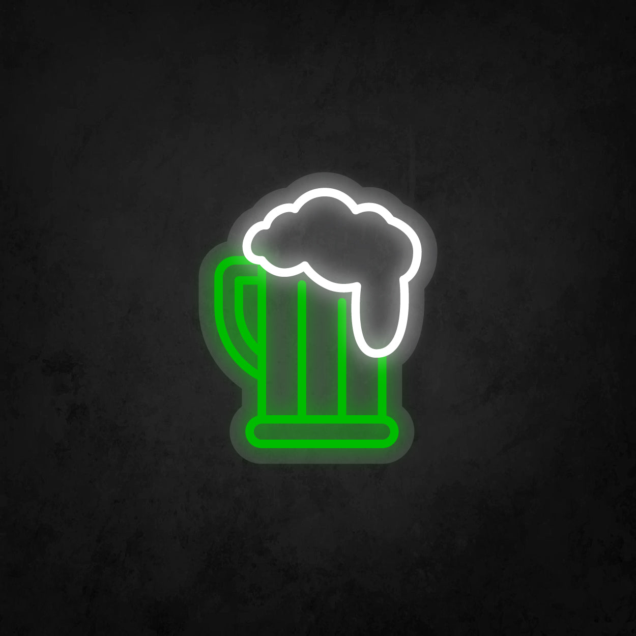 LED Neon Sign - Left Handle Beer