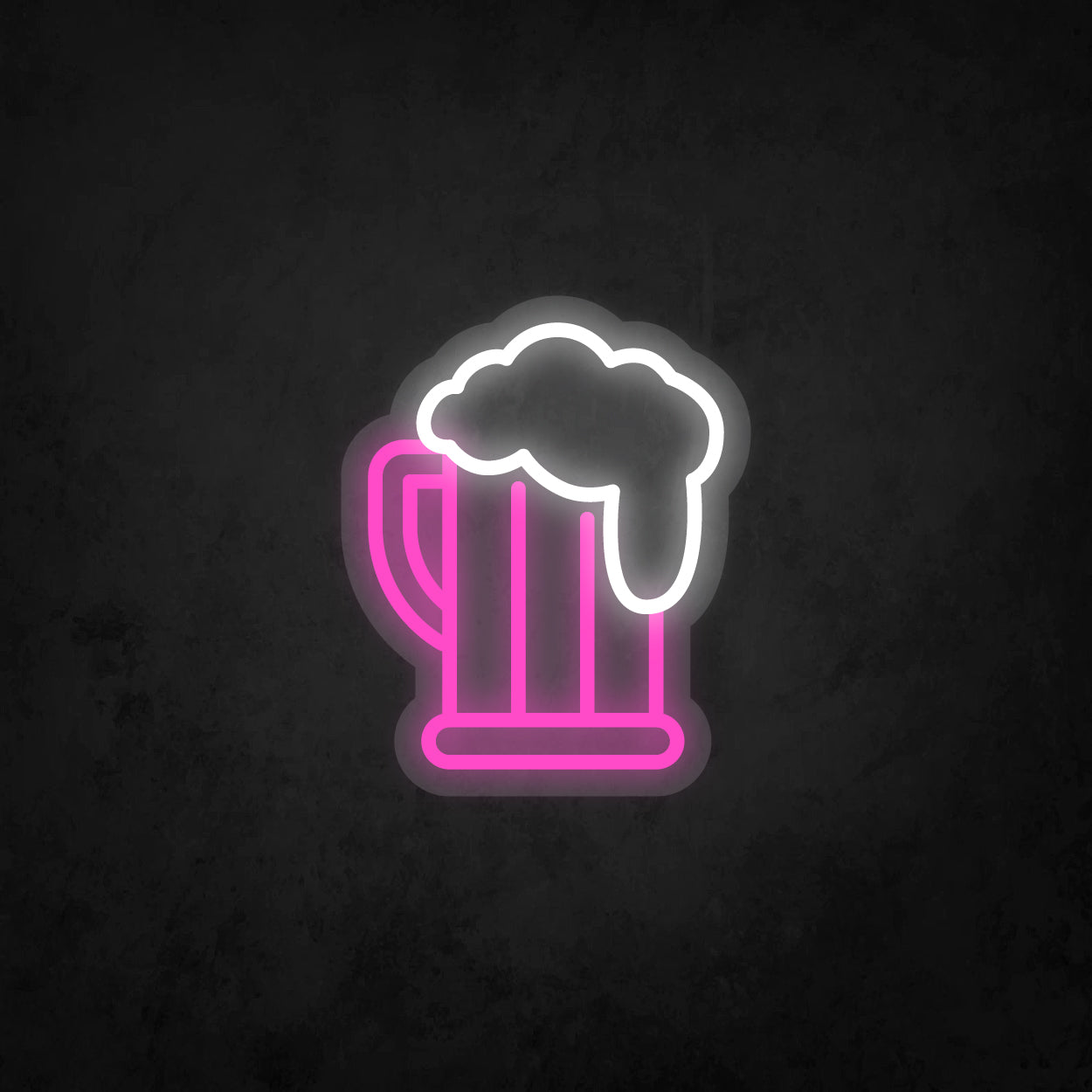 LED Neon Sign - Left Handle Beer