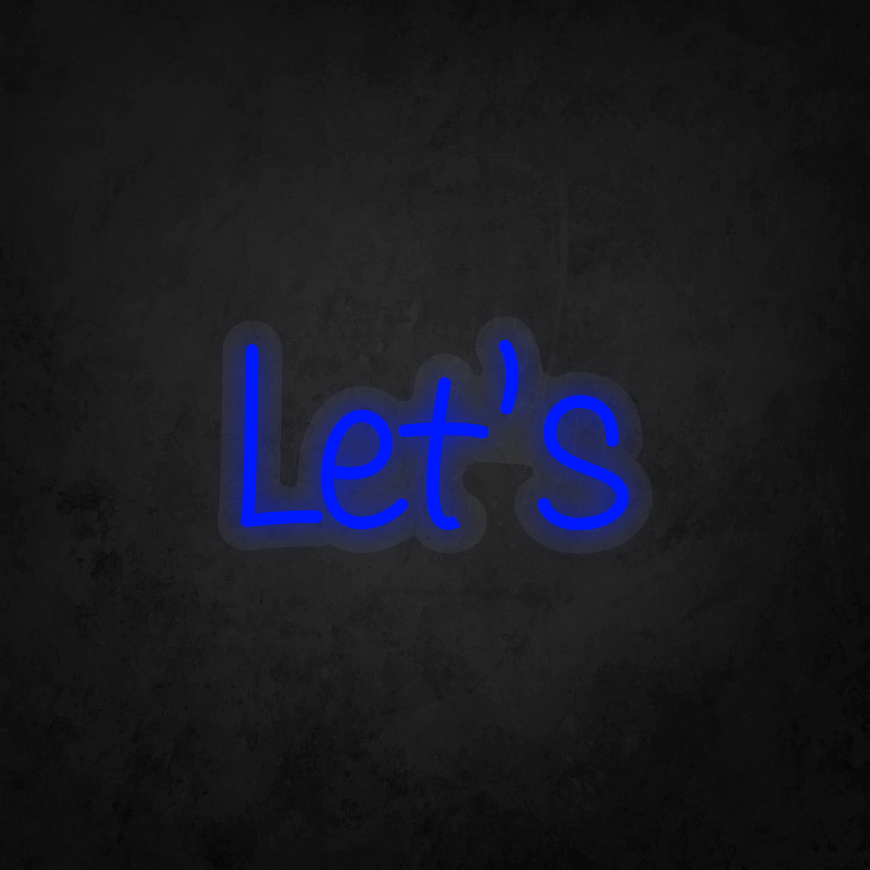 LED Neon Sign - Let's
