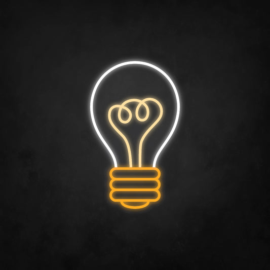 LED Neon Sign - Light Bulb