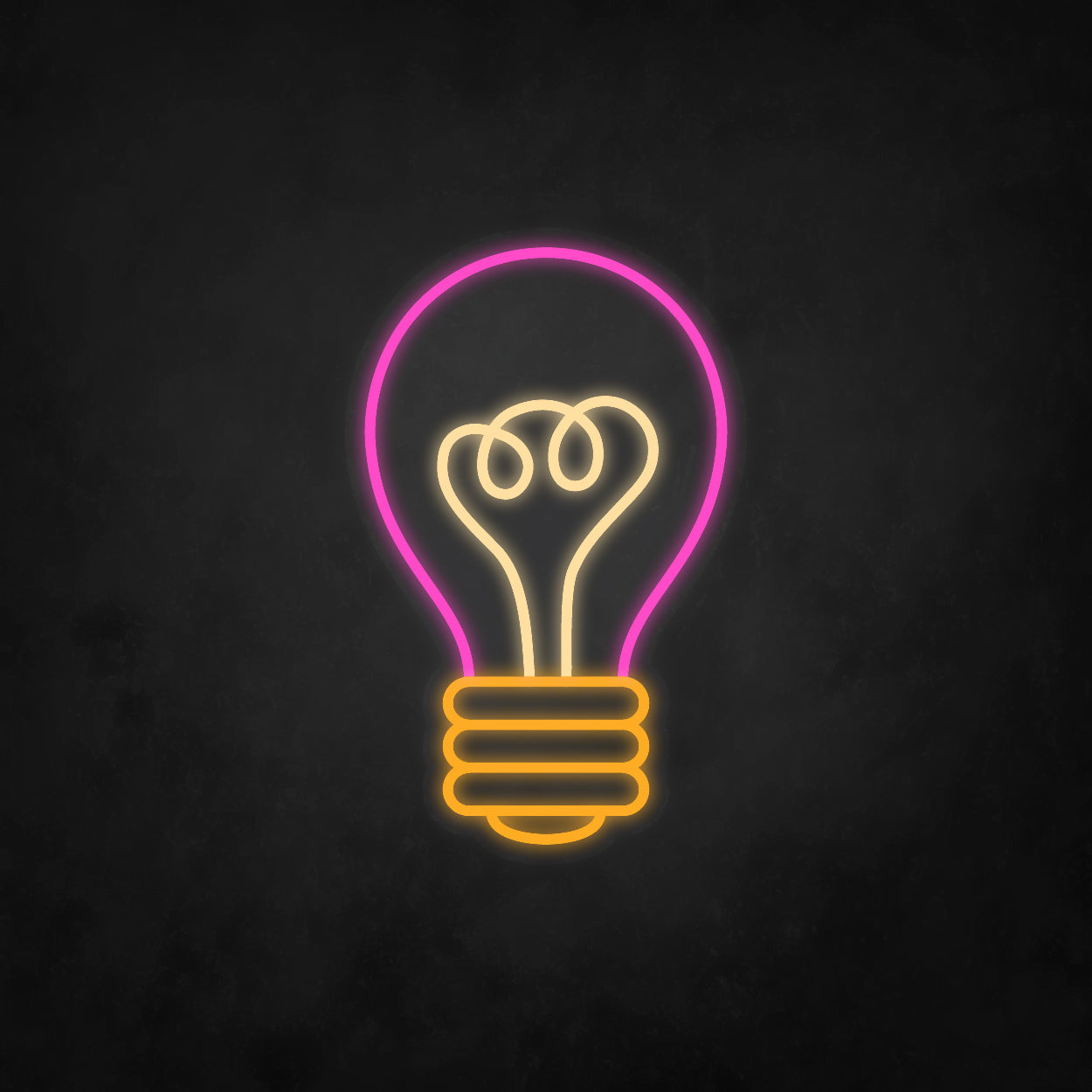 LED Neon Sign - Light Bulb