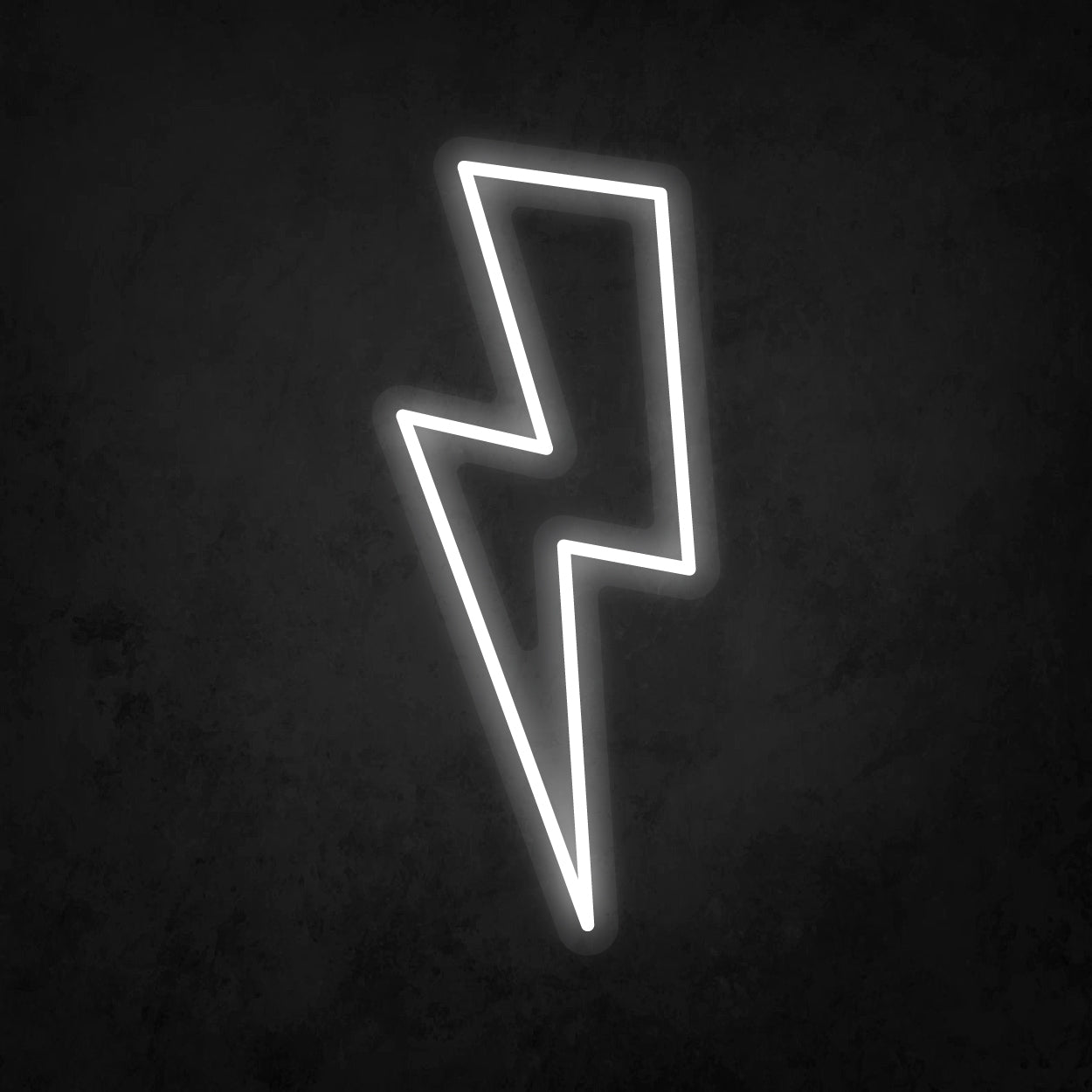 LED Neon Sign - Lightning Bolt Large