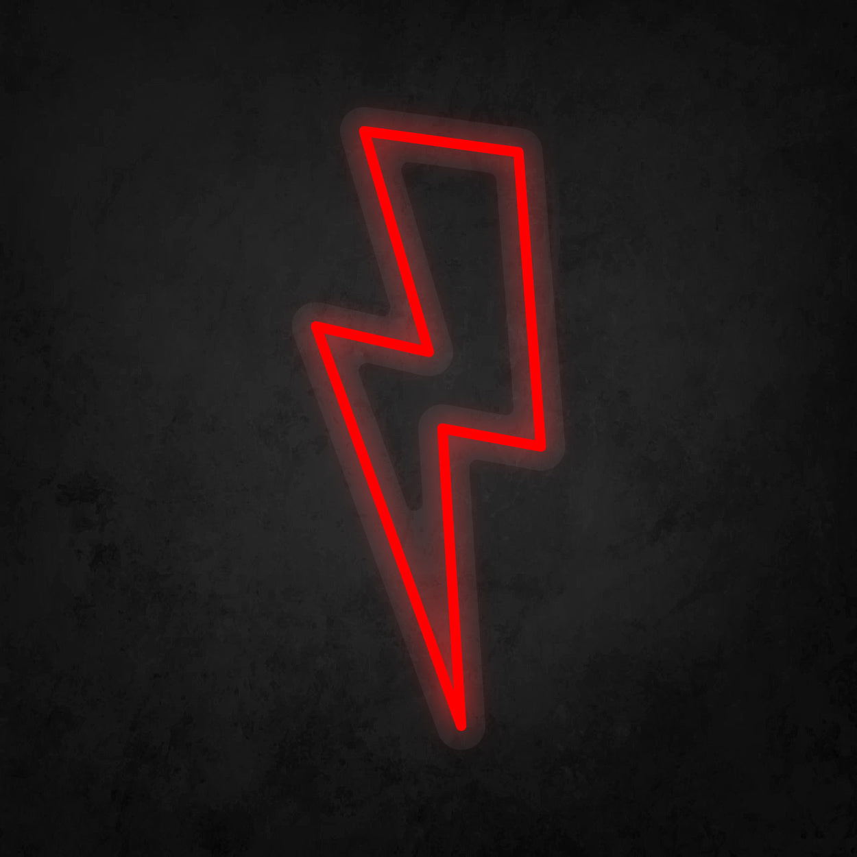 LED Neon Sign - Lightning Bolt Large