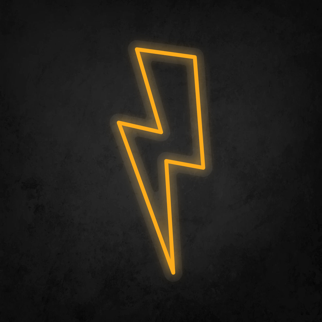 LED Neon Sign - Lightning Bolt Large