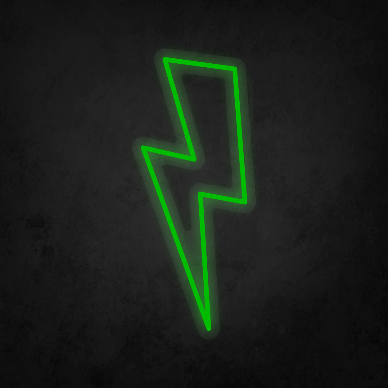 LED Neon Sign - Lightning Bolt Large