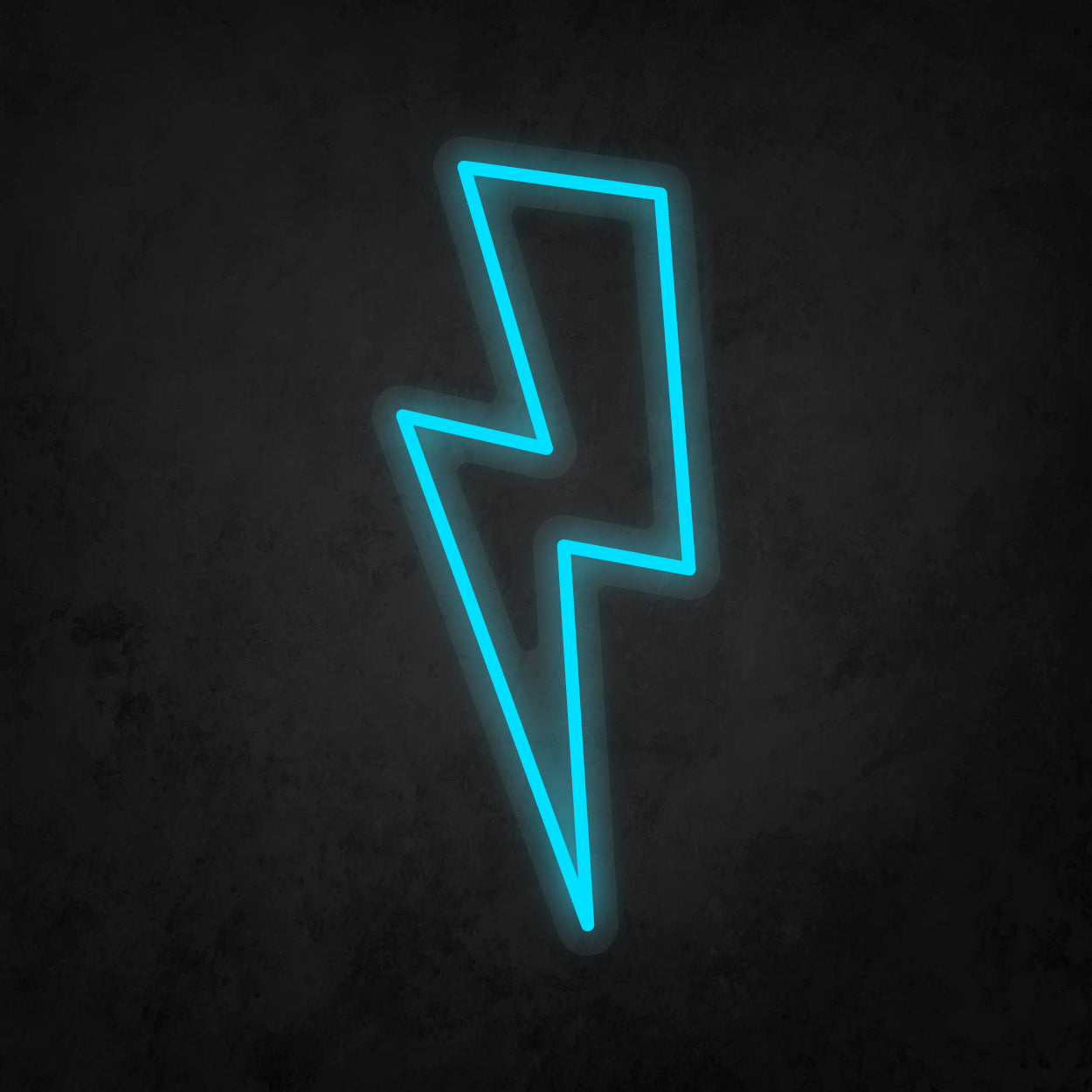 LED Neon Sign - Lightning Bolt Large