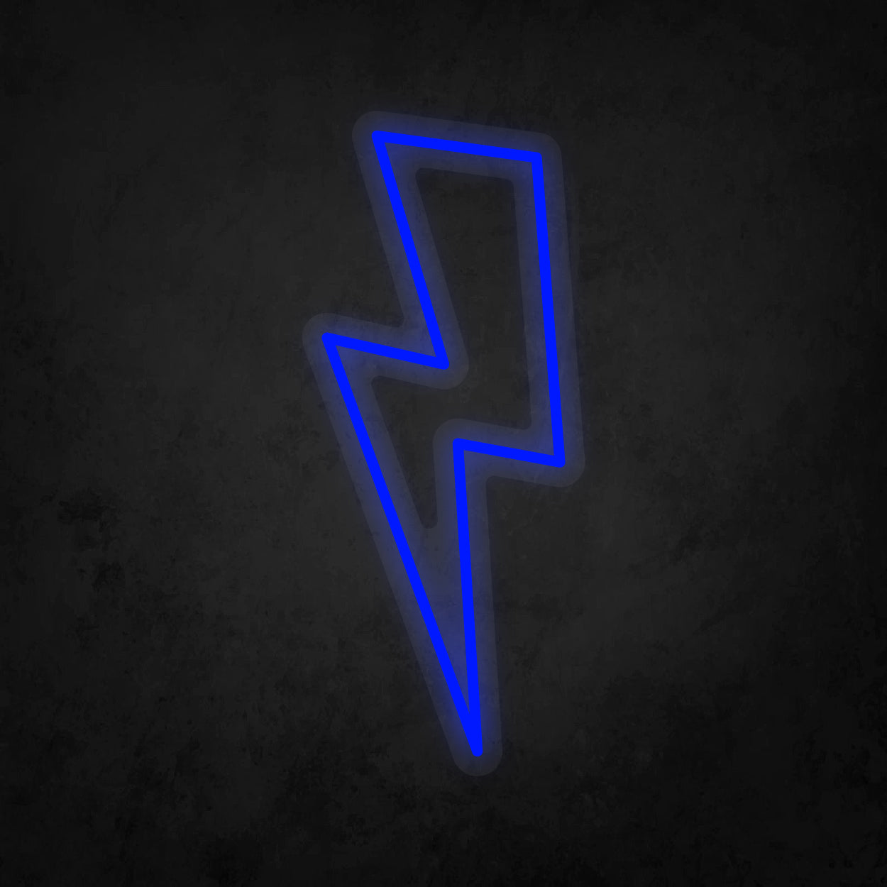 LED Neon Sign - Lightning Bolt Large