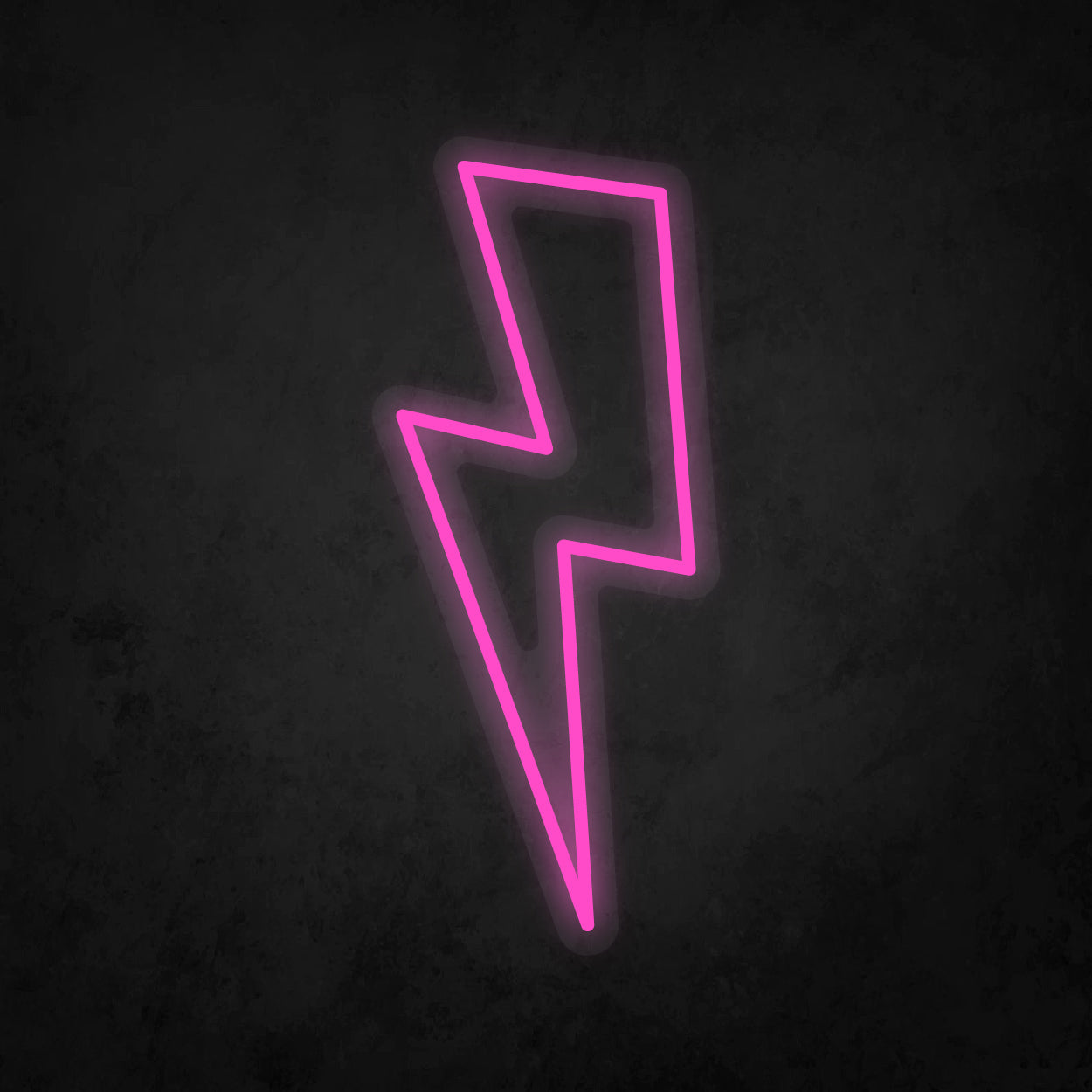 LED Neon Sign - Lightning Bolt Large