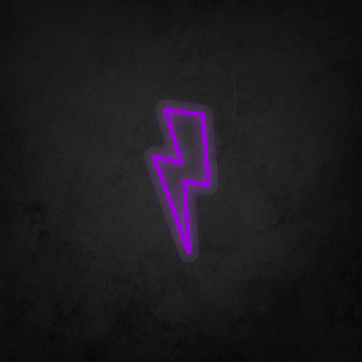 LED Neon Sign - Lightning Bolt Small