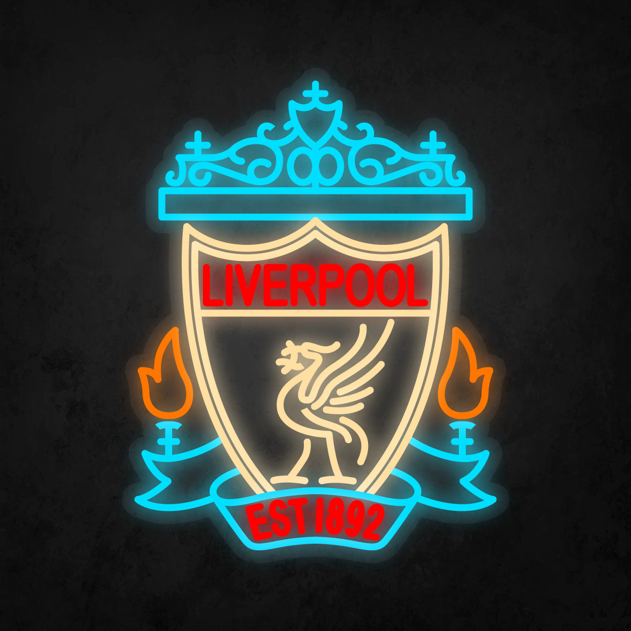 LED Neon Sign - Liverpool