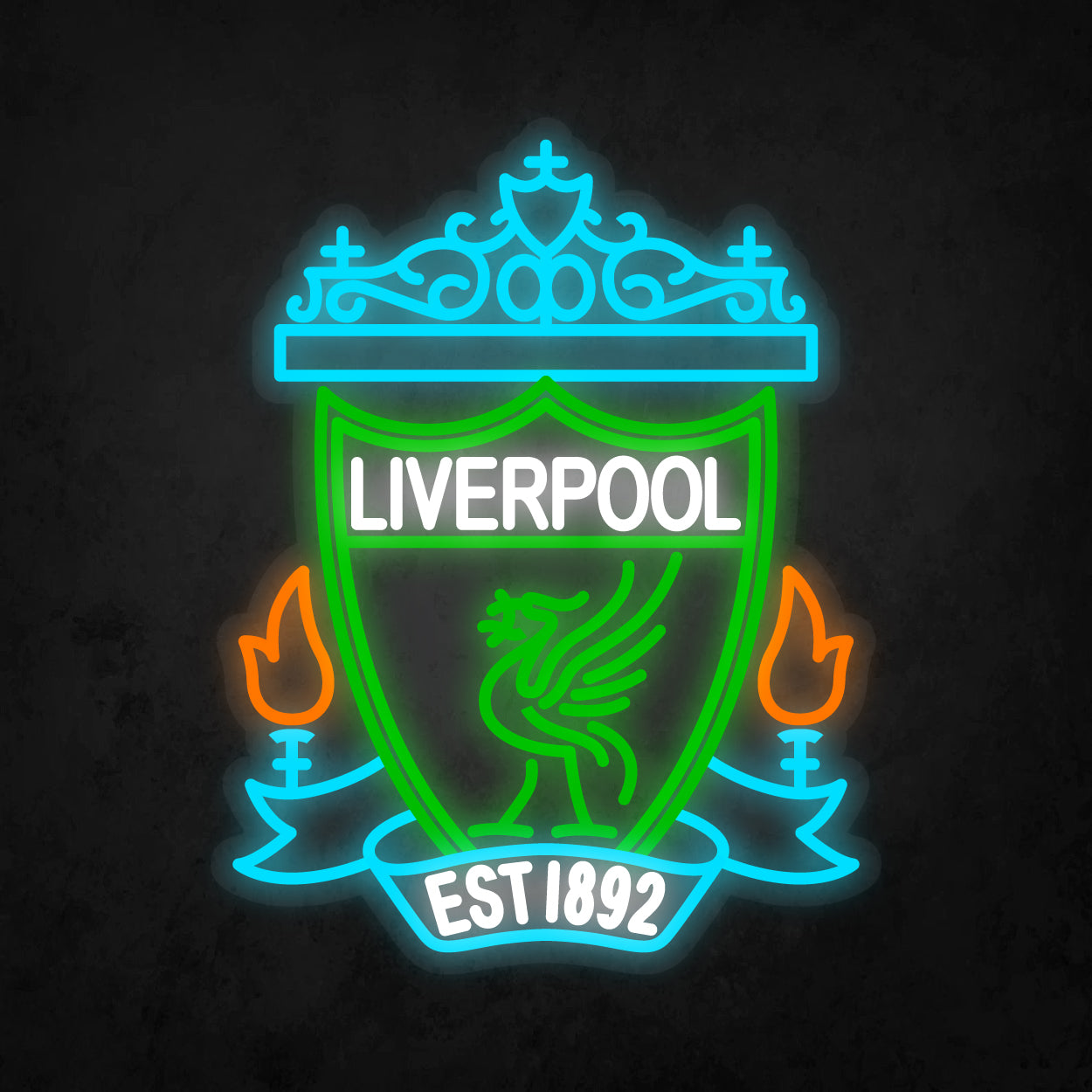 LED Neon Sign - Liverpool