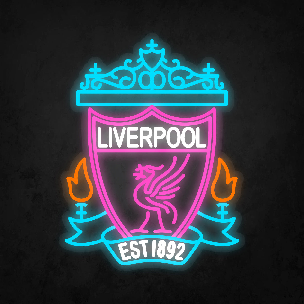LED Neon Sign - Liverpool