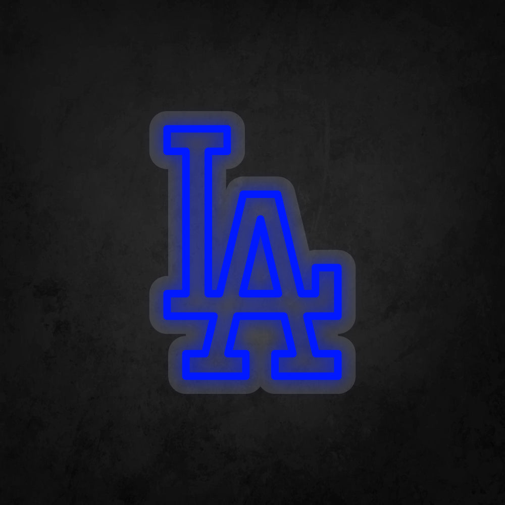 LED Neon Sign - Los Angeles Dodgers - Small