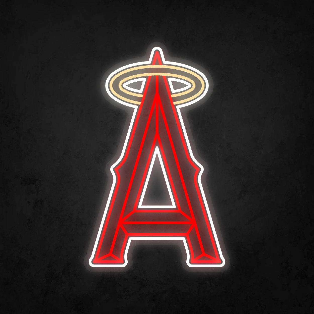 LED Neon Sign - Los Angeles Angels Large