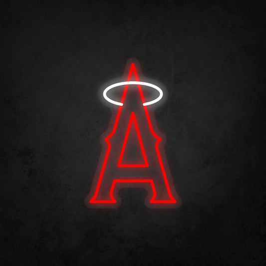LED Neon Sign - Los Angeles Angels - Medium