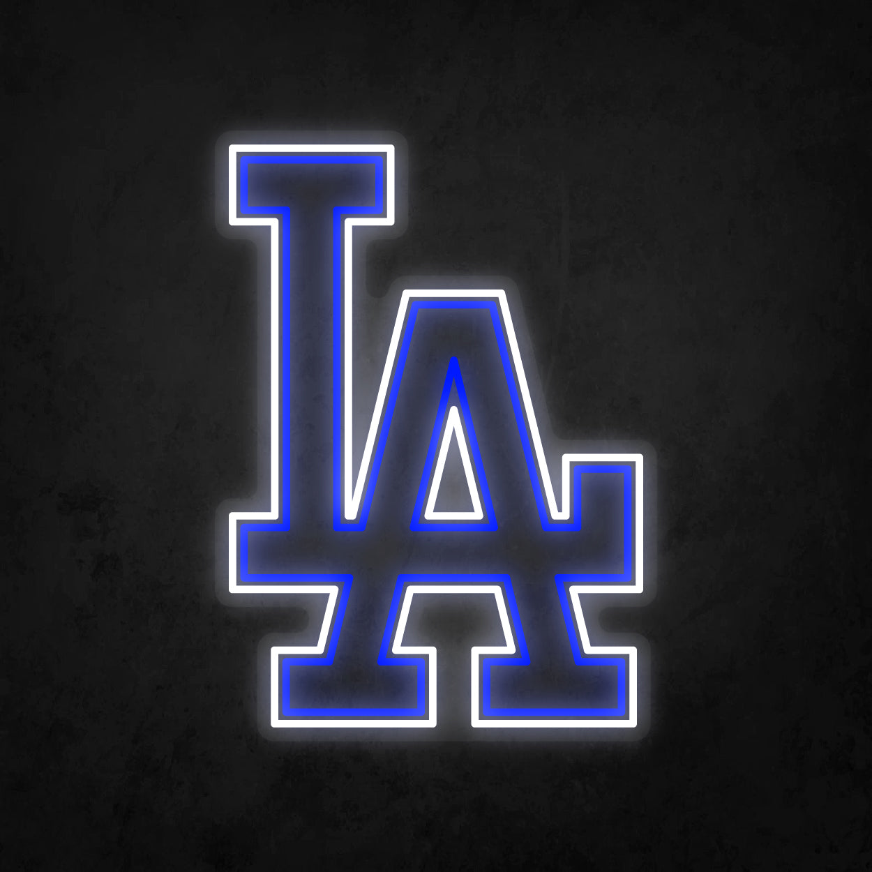 LED Neon Sign - Los Angeles Dodgers Large