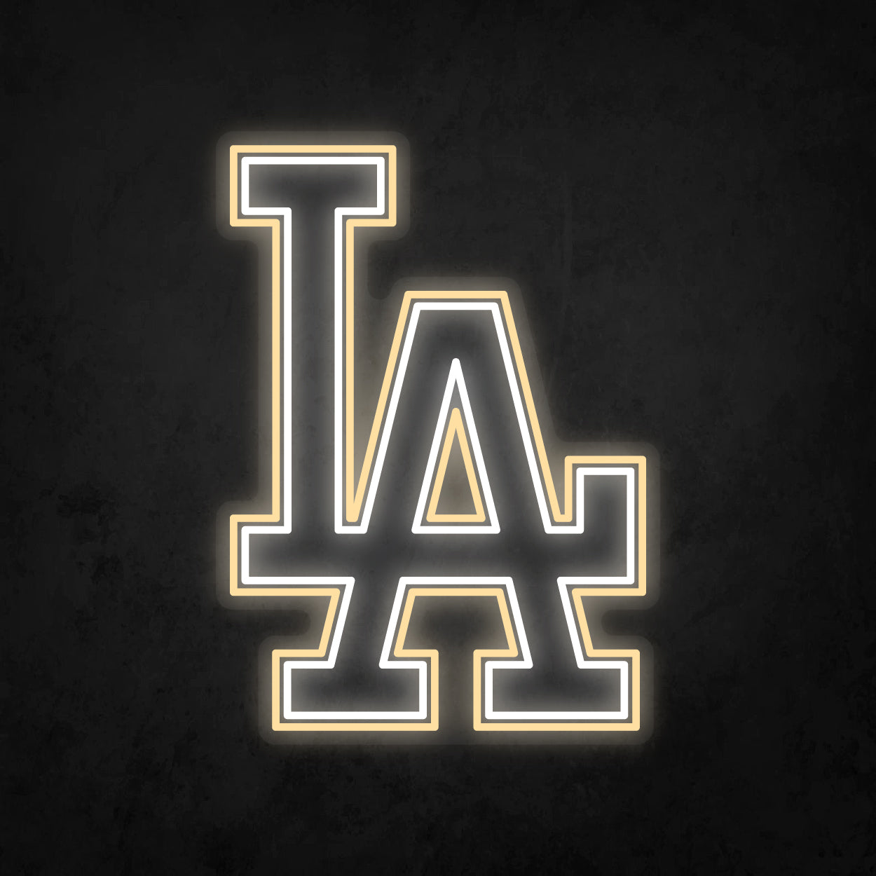 LED Neon Sign - Los Angeles Dodgers Large