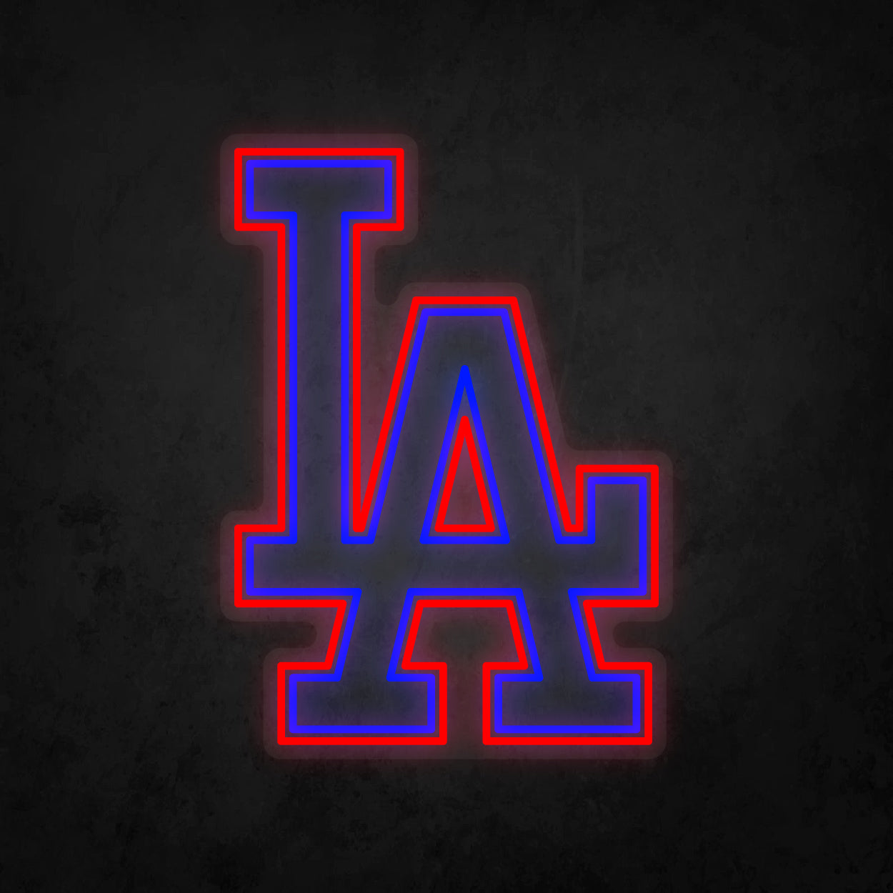 LED Neon Sign - Los Angeles Dodgers Large