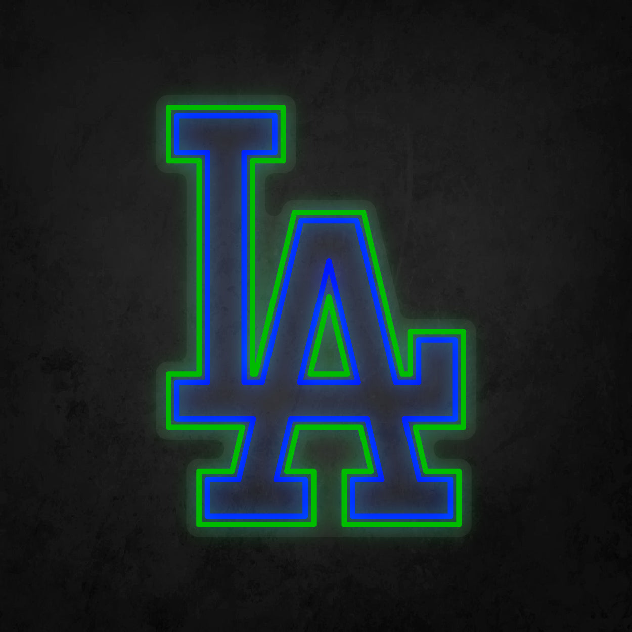 LED Neon Sign - Los Angeles Dodgers Large