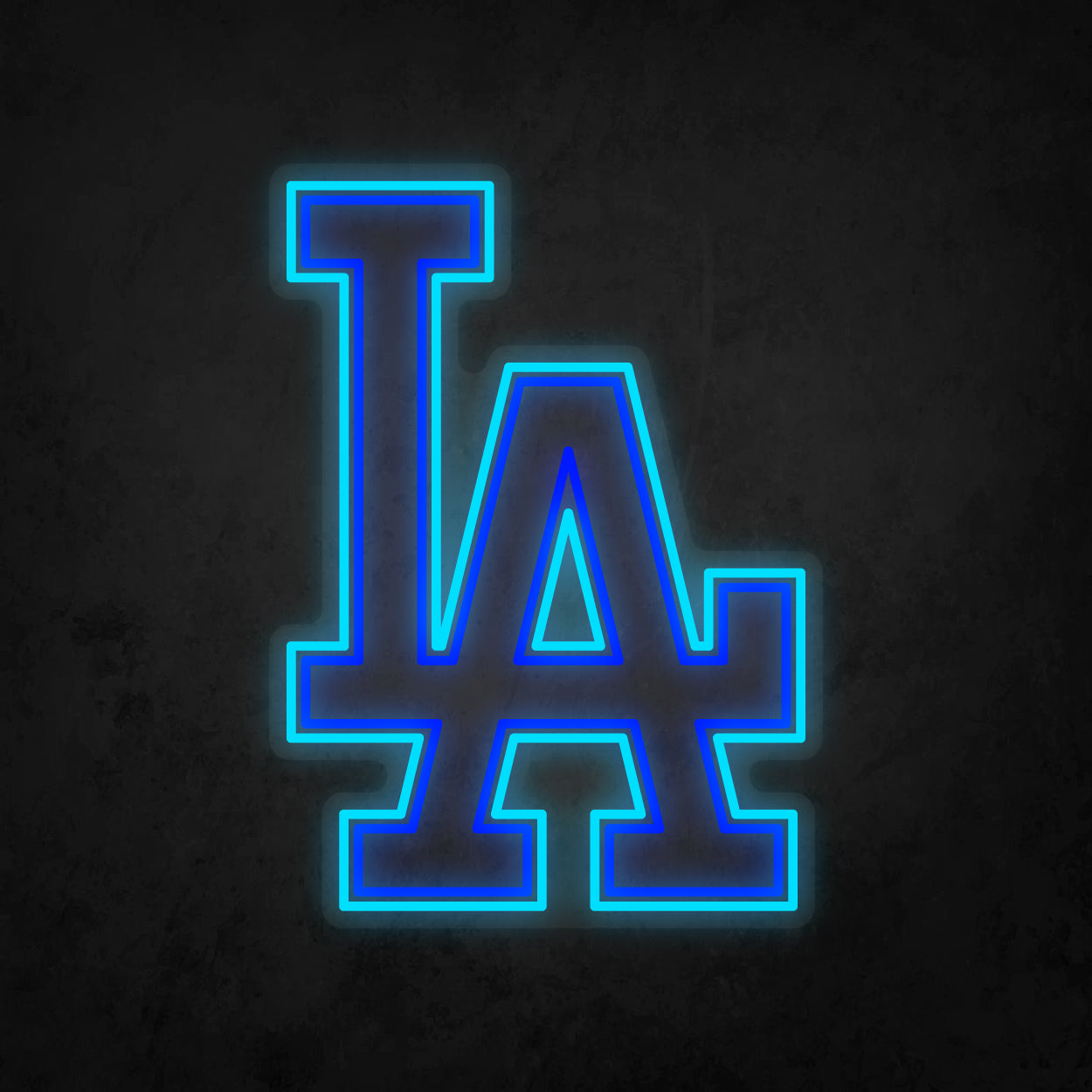 LED Neon Sign - Los Angeles Dodgers Large